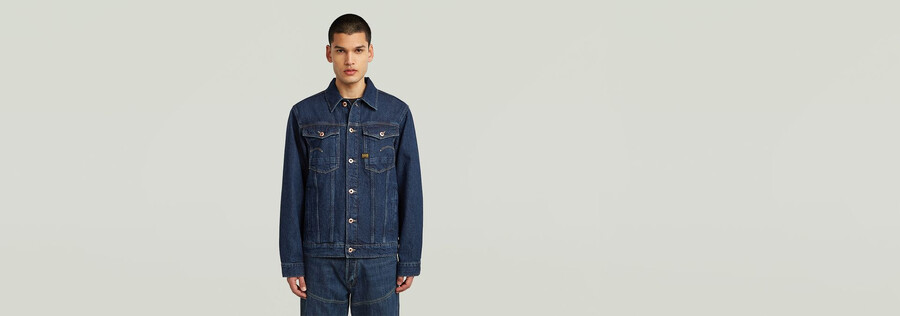 veste en jean arc 3d