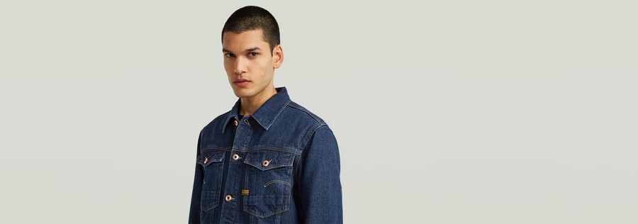 veste en jean arc 3d