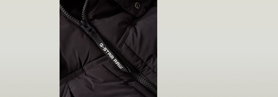 gilet rembourré à capuche g-whistler 2.0