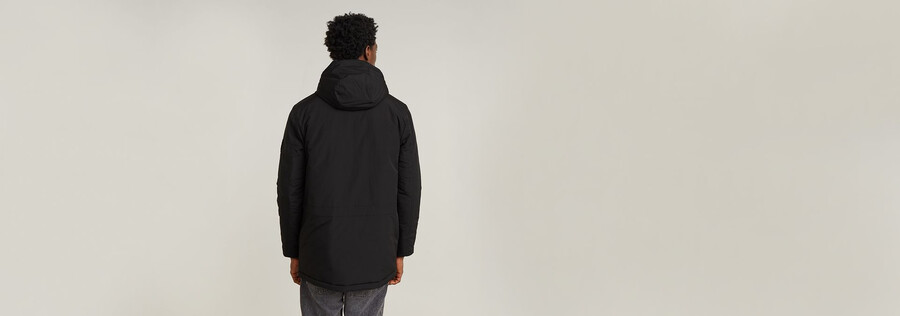 parka rembourrée à capuche vodan
