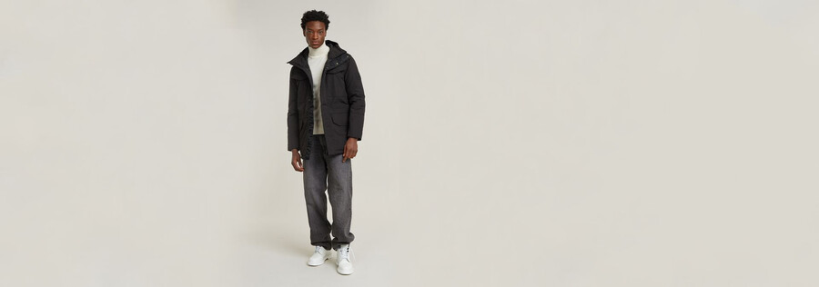 parka rembourrée à capuche vodan