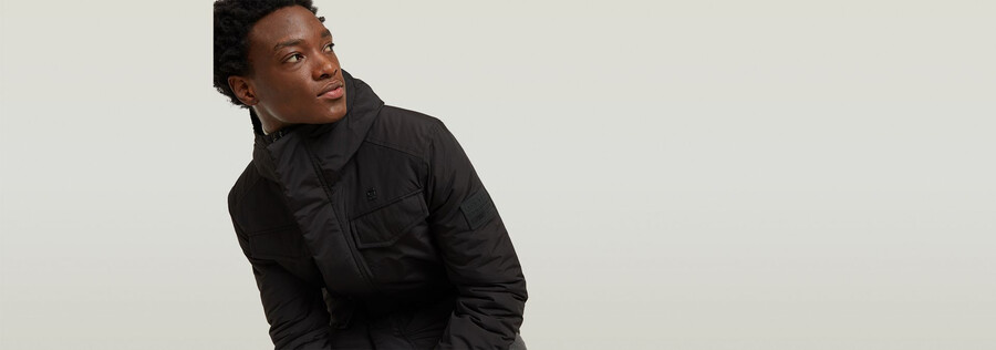 parka rembourrée à capuche vodan