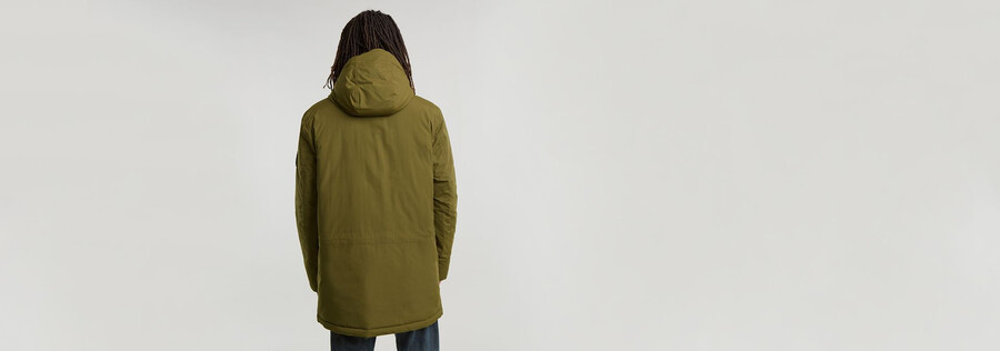 parka rembourrée à capuche vodan