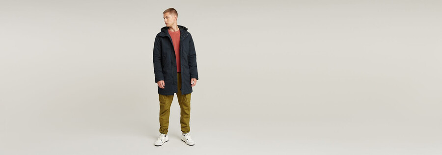 parka à capuche de tous les jours