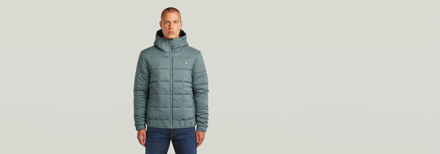 veste matelassée à capuche meefic