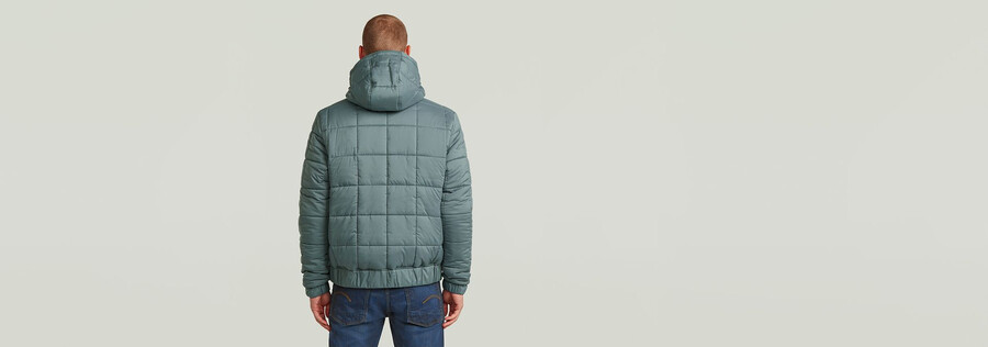 veste matelassée à capuche meefic