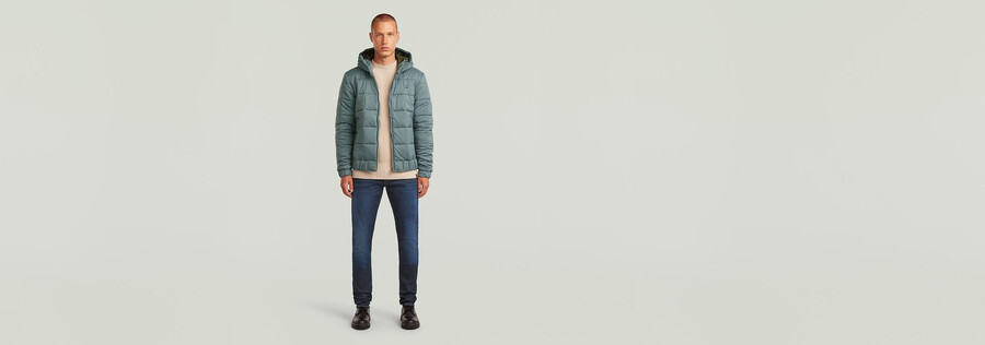 veste matelassée à capuche meefic
