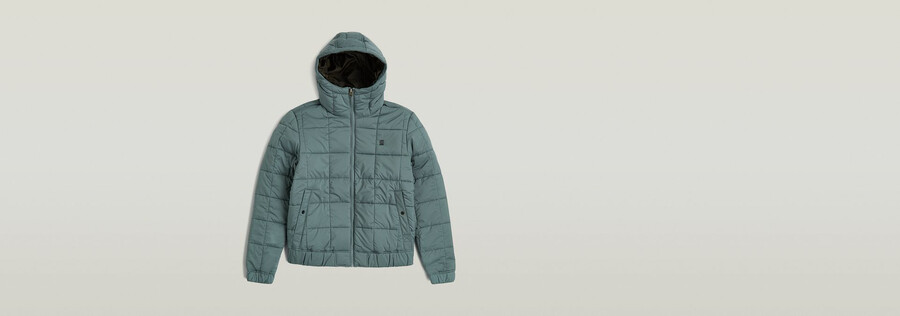 veste matelassée à capuche meefic