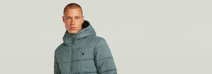 veste matelassée à capuche meefic