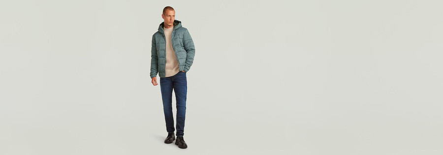 veste matelassée à capuche meefic