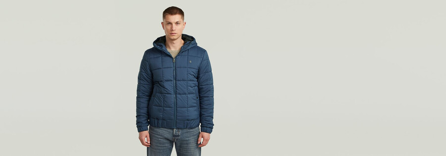veste matelassée à capuche meefic