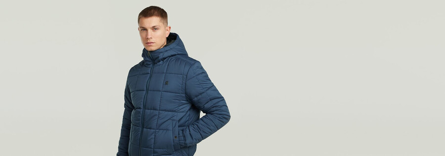 veste matelassée à capuche meefic