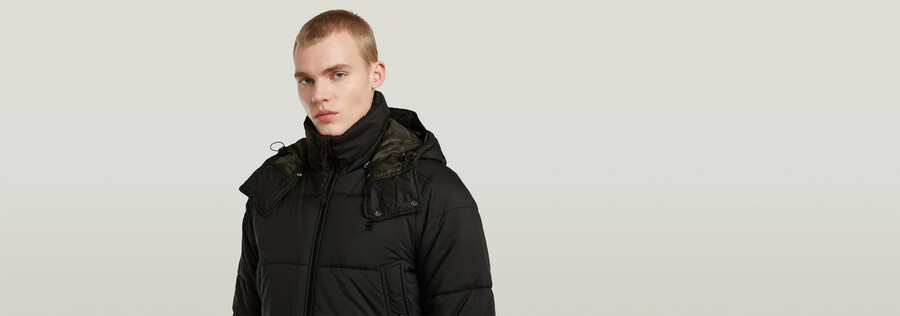 parka à capuche rembourrée g-whistler