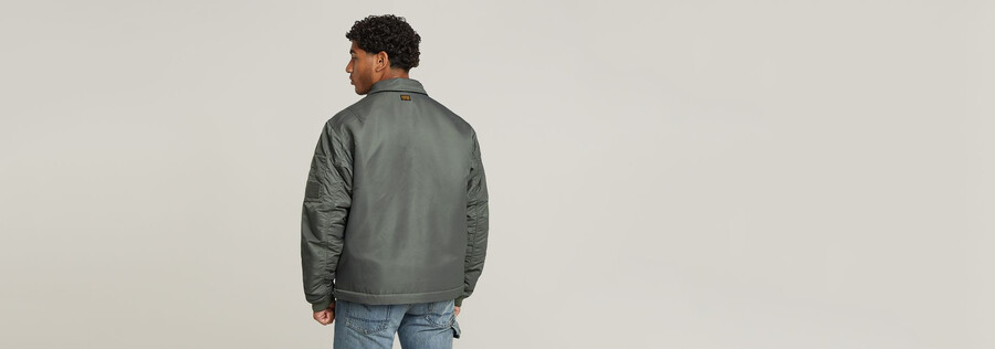 veste bomber matelassée légère