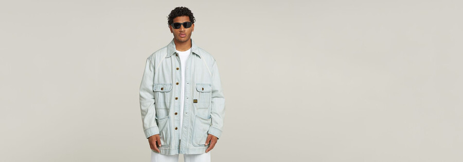 veste de travail surdimensionnée