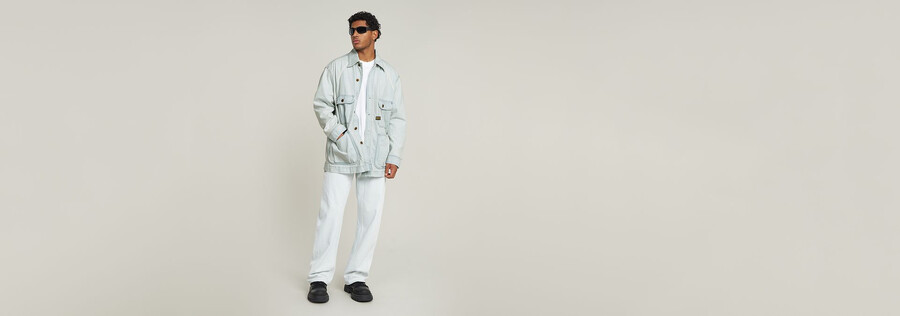 veste de travail surdimensionnée