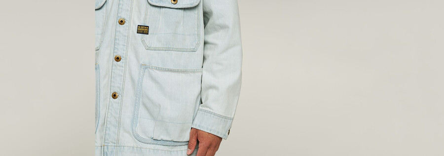veste de travail surdimensionnée
