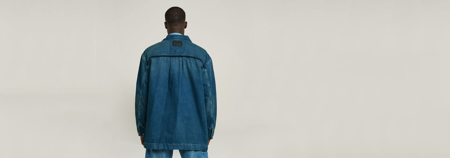veste de travail surdimensionnée
