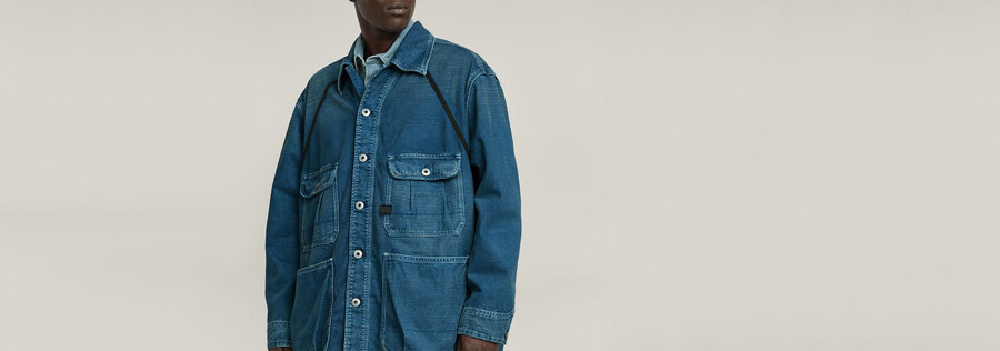 veste de travail surdimensionnée