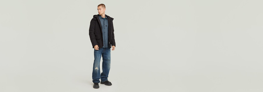 veste à capuche rembourrée vodan