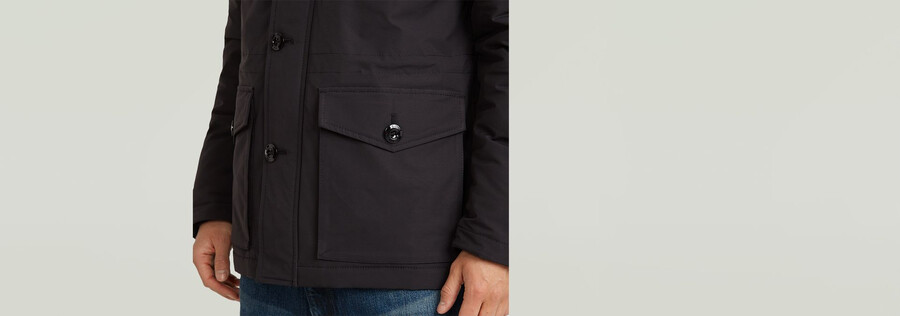 veste à capuche rembourrée vodan