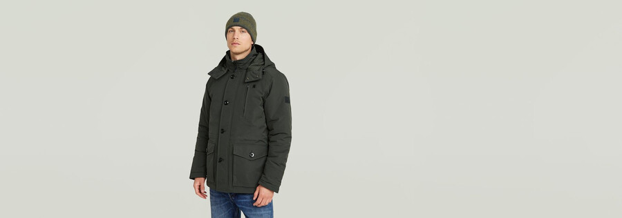 veste à capuche rembourrée vodan
