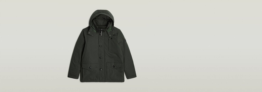 veste à capuche rembourrée vodan