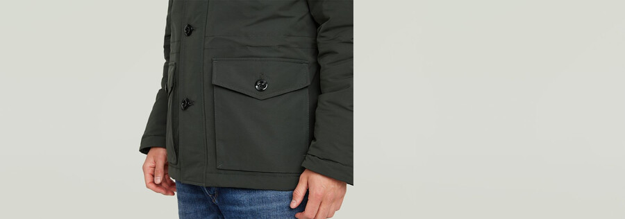 veste à capuche rembourrée vodan