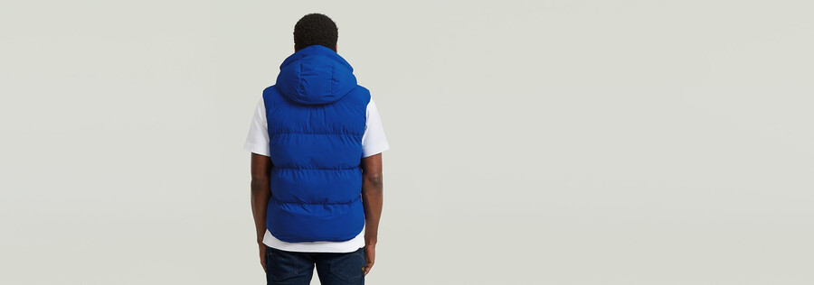 gilet rembourré à capuche g-whistler 2.0