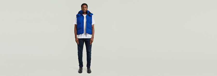 gilet rembourré à capuche g-whistler 2.0