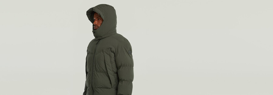 parka à capuche rembourrée g-whistler 2.0