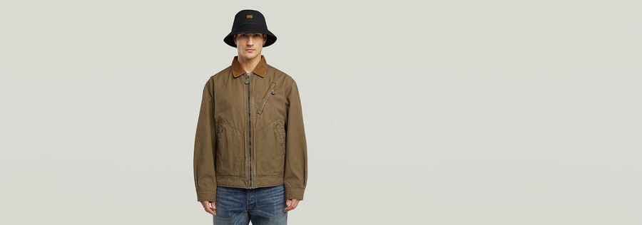 veste de camionneur en toile de service