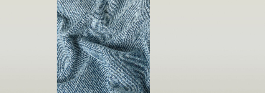 veste en jean slim trapèze