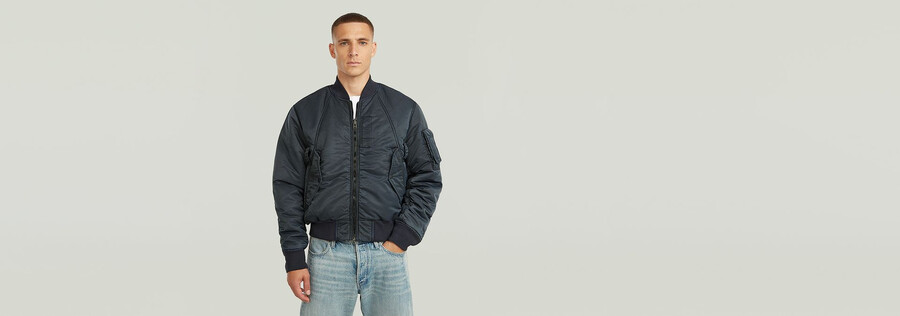 blouson aviateur réversible