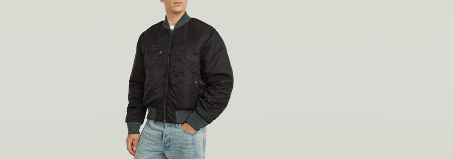 blouson aviateur réversible