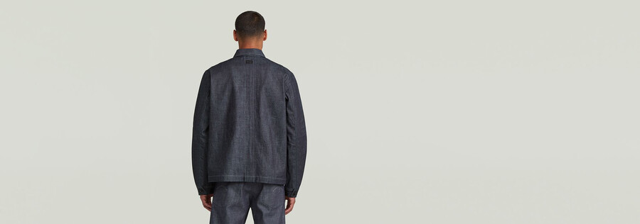 veste en denim selvedge