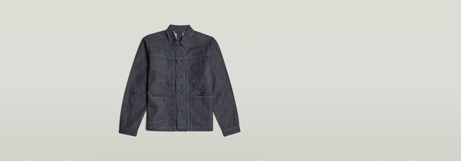 veste en denim selvedge
