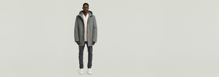 parka à capuche clean vodan