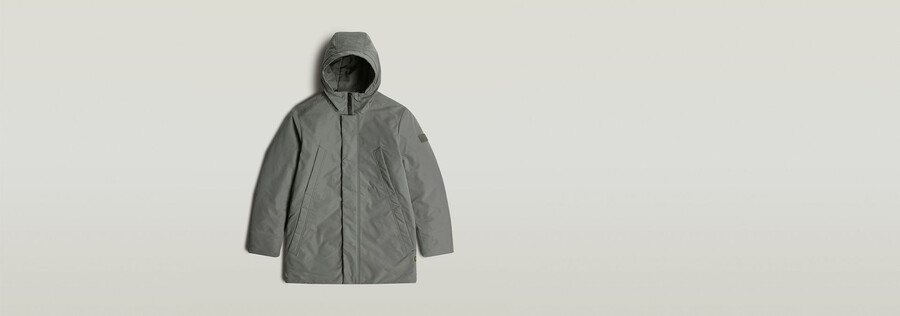parka à capuche clean vodan