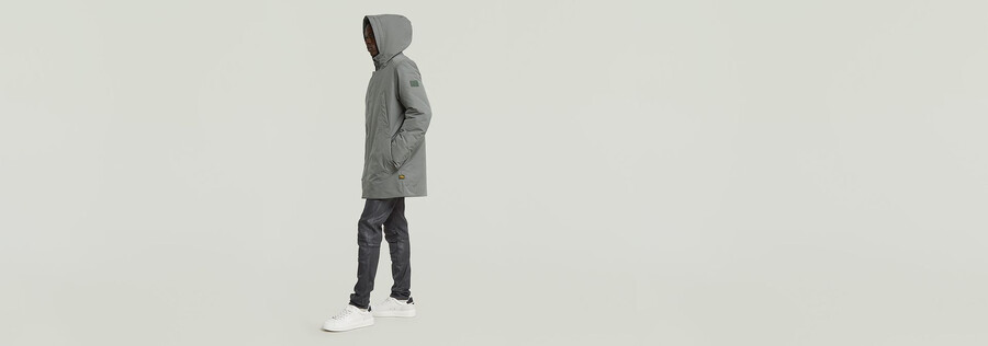 parka à capuche clean vodan