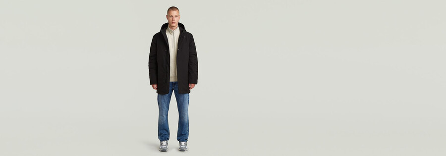 parka à capuche rembourrée clean vodan