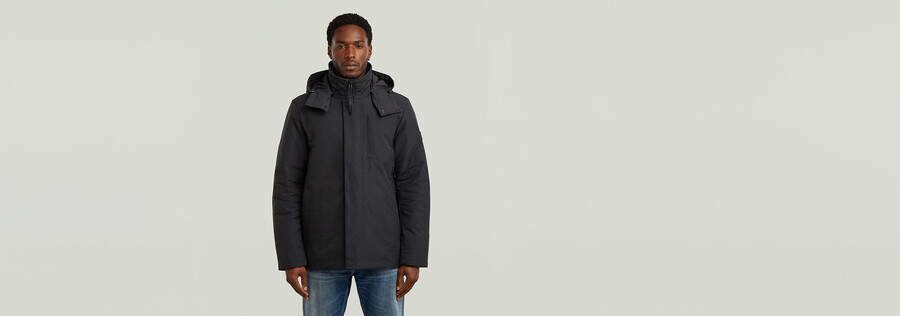 veste à capuche matelassée clean vodan