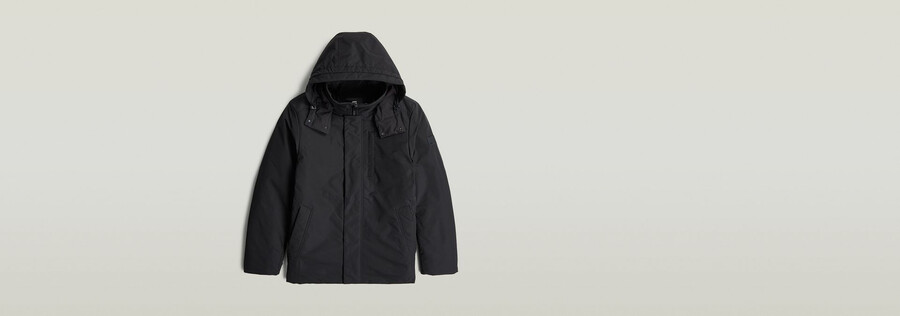 veste à capuche matelassée clean vodan