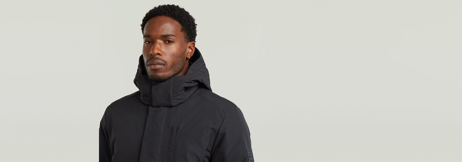 veste à capuche matelassée clean vodan