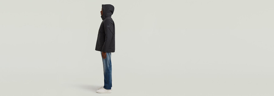 veste à capuche matelassée clean vodan