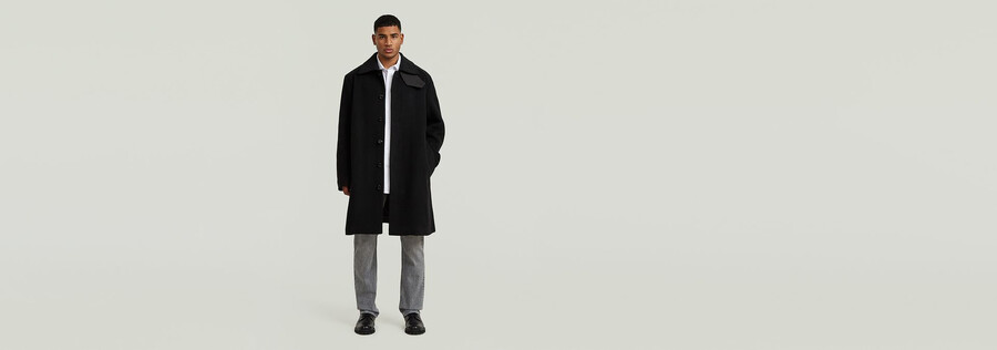manteau de voiture en laine