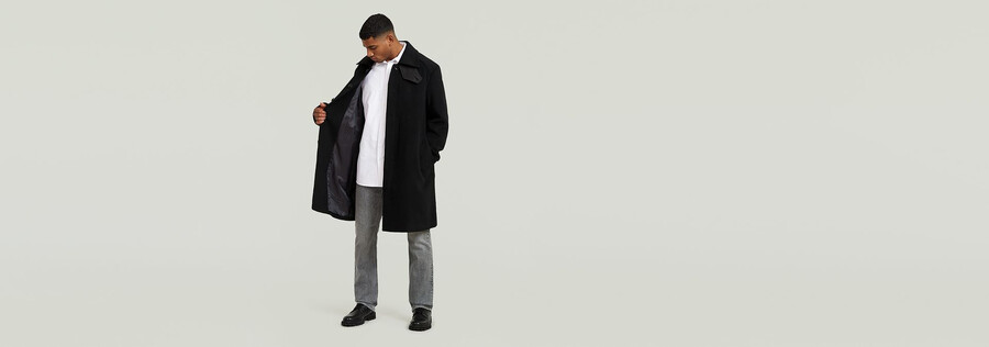 manteau de voiture en laine
