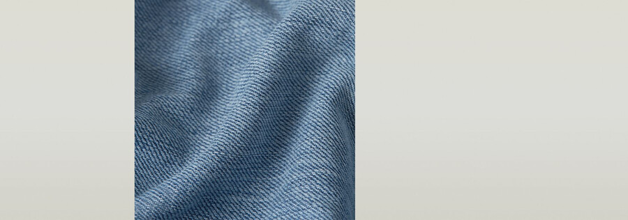 salopette en jean 3d ample