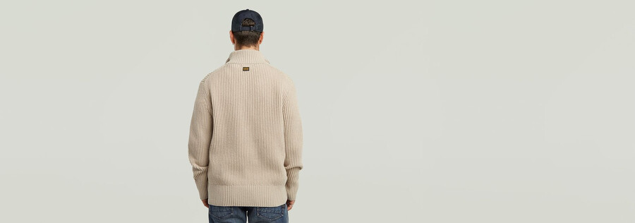 pull essentiel à demi-zip