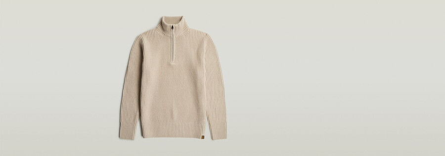 pull essentiel à demi-zip